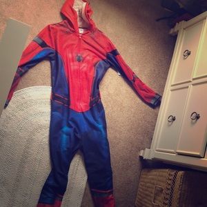 Spider-Man onesie